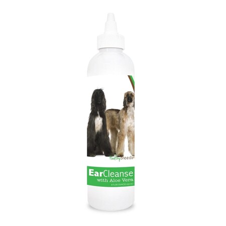Healthy Breeds 8 oz Afghan Hound Ear Cleanse with Aloe Vera Cucumber Melon 840235100171